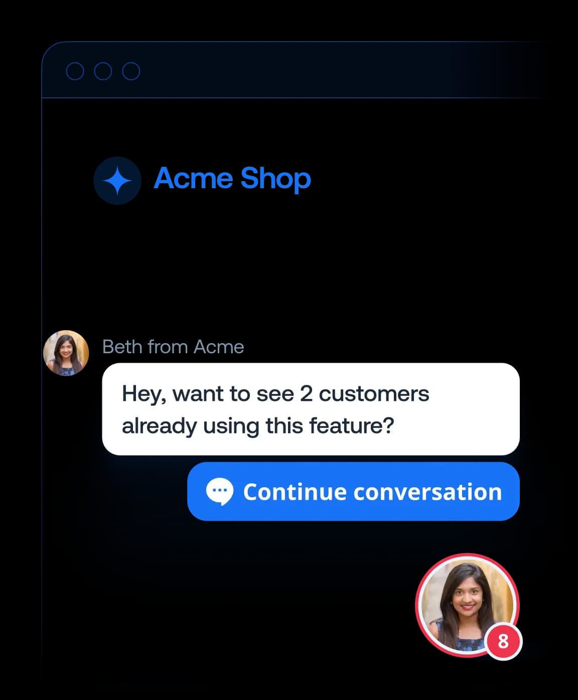 Get 20% more conversations using proactive messages